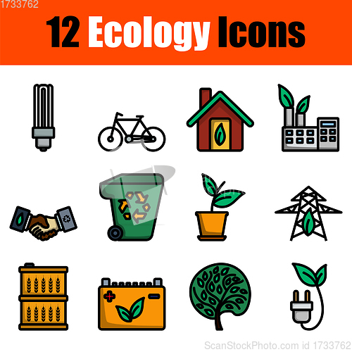 Image of Ecology Icon Set