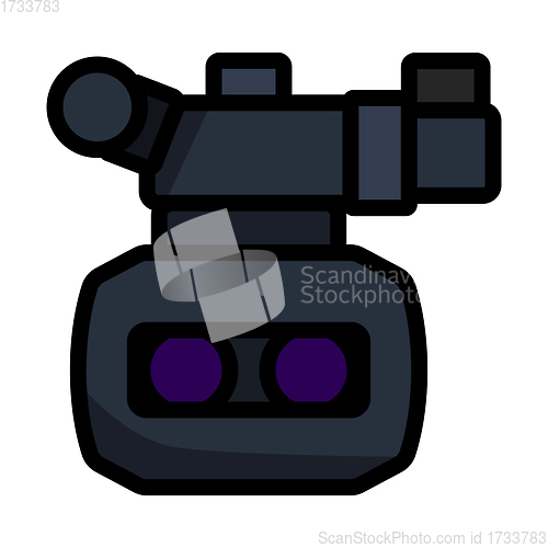 Image of 3d Movie Camera Icon