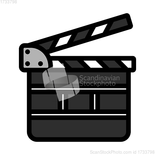 Image of Movie Clap Board Icon