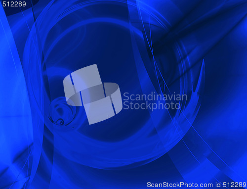 Image of Blue Abstract Layout