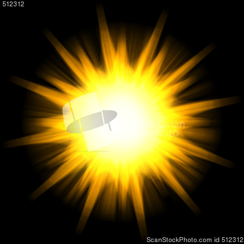 Image of Solar Star Burst