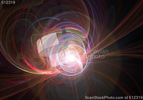 Image of Glowing Vortex