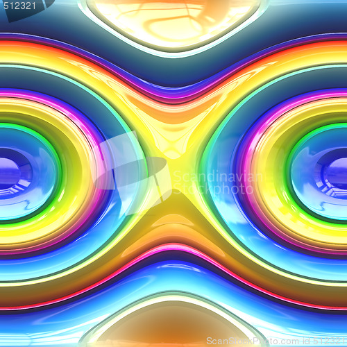 Image of Seamless Rainbow Pattern