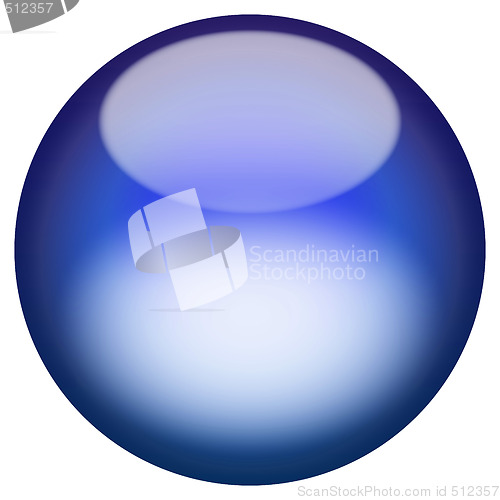 Image of Glassy 3D Button