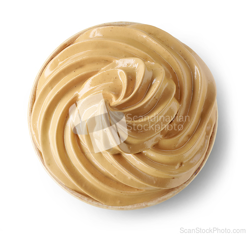 Image of whipped coffee caramel dessert