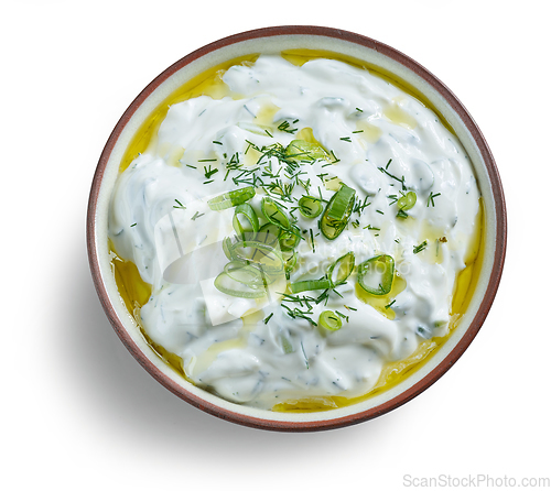 Image of bowl of sour cream or greek yogurt