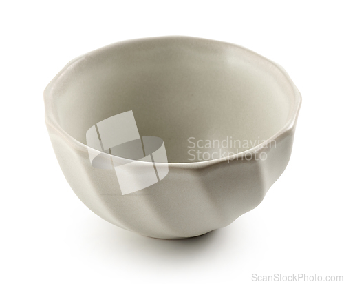 Image of new empty ceramic bowl