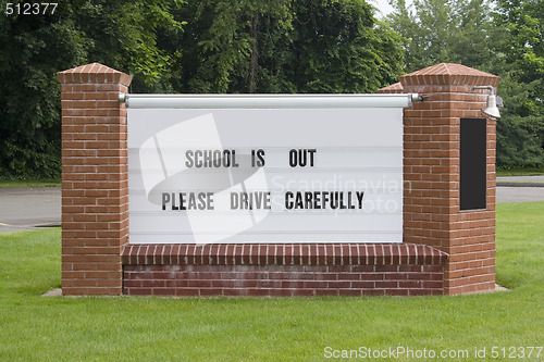 Image of Drive Carefully Sign