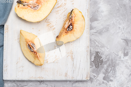 Image of Quince fruit parts