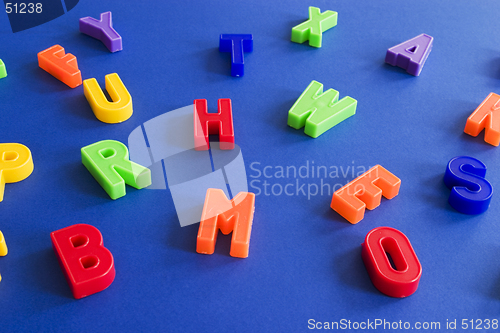Image of letters