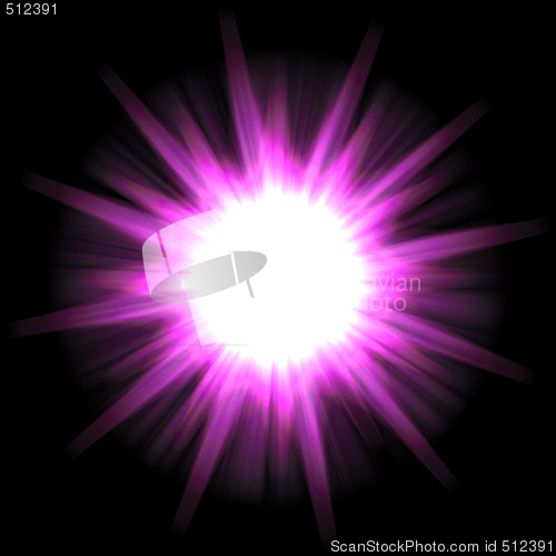 Image of Solar Star Burst