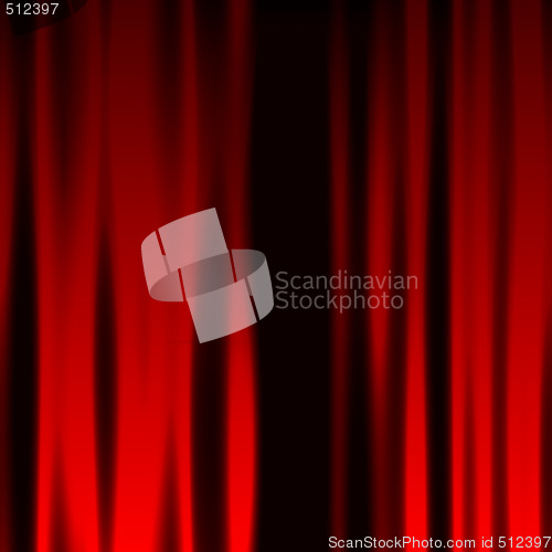 Image of Red Curtain