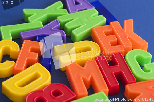 Image of messy letters