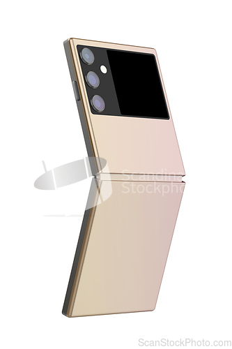 Image of Modern foldable smartphone