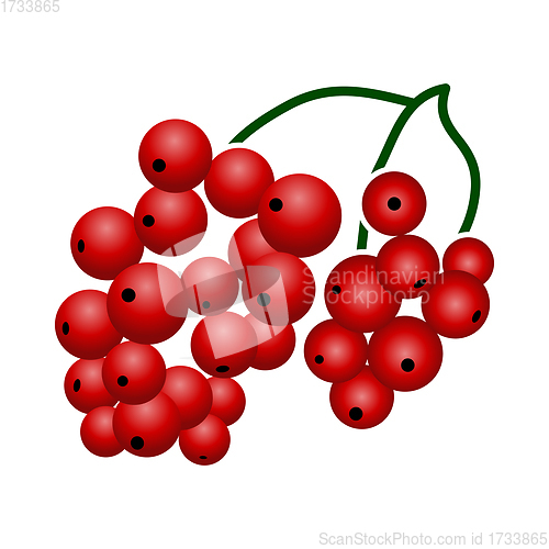 Image of Icon Of Black Currant In Ui Colors