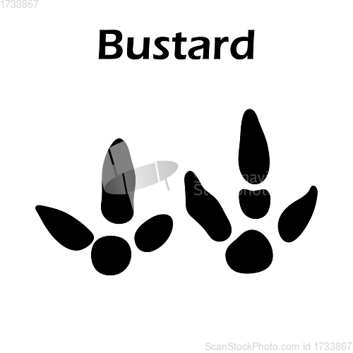 Image of Bustard Footprint