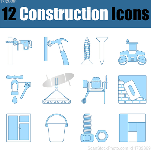 Image of Construction Icon Set