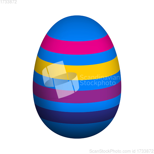 Image of Easter Egg With Ornate Icon