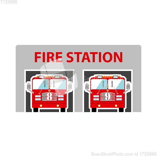 Image of Fire Station Icon