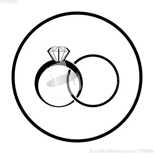 Image of Wedding Rings Icon