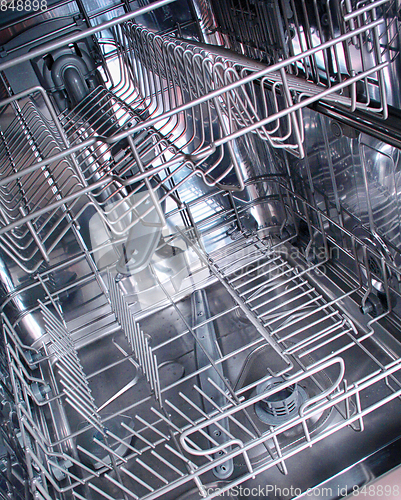 Image of dishwasher machine  background