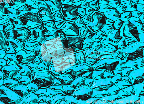 Image of blue ice background