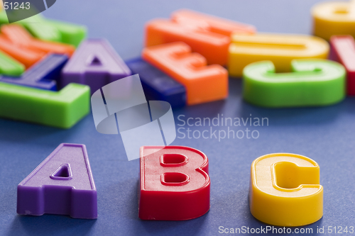 Image of letters