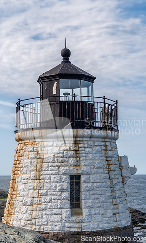 Image of castle hill lighthouse in newport rhode island