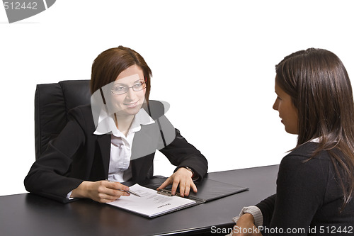 Image of Business interview