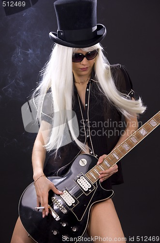 Image of rock babe