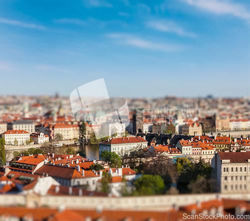 Image of Aerial view of Praha from Prague Castle