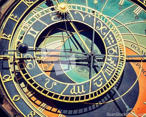 Image of Prague astronomical clock