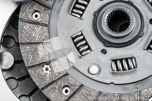 Image of Car clutch close-up