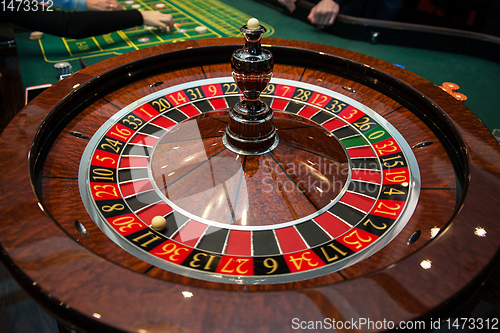 Image of Casino, gambling and entertainment concept