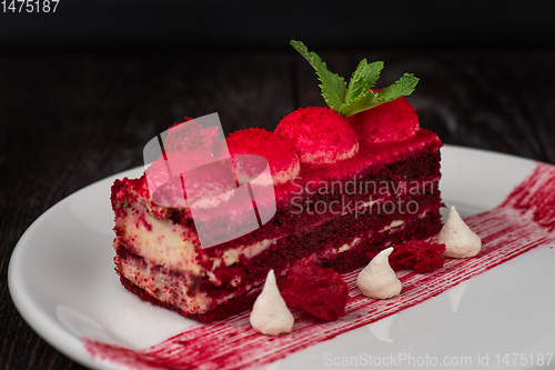 Image of red velvet cake