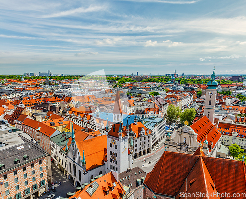 Image of Aerial view of Munich