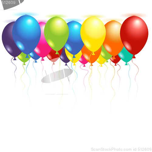 Image of Ceiling balloons