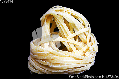 Image of noodle from flour