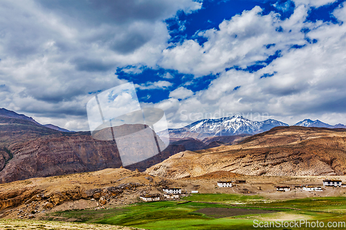 Image of Himalayan village