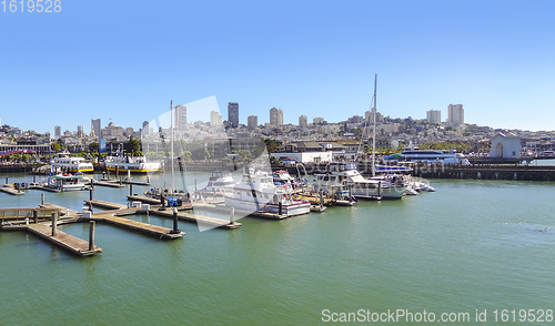 Image of harbour in San Francisco