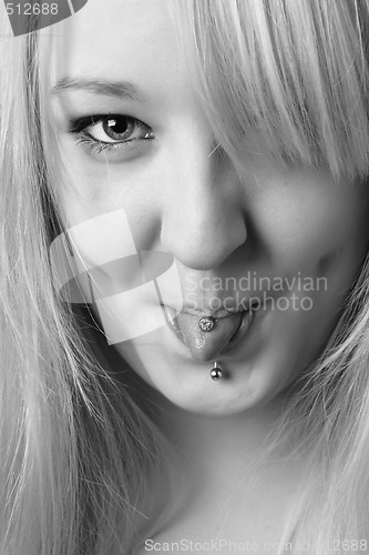 Image of beautiful teenage girl