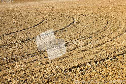 Image of plowed fertile soil