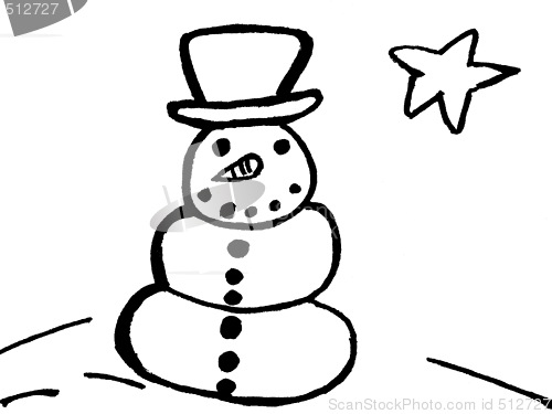 Image of snowman