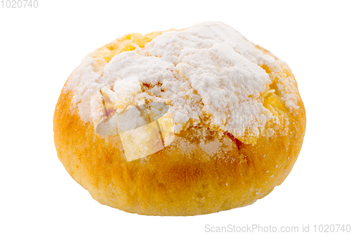 Image of Traditional Portuguese coconut pastry called Pao de Deus