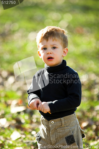 Image of boy in the park
