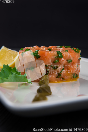 Image of Fresh salmon tartare