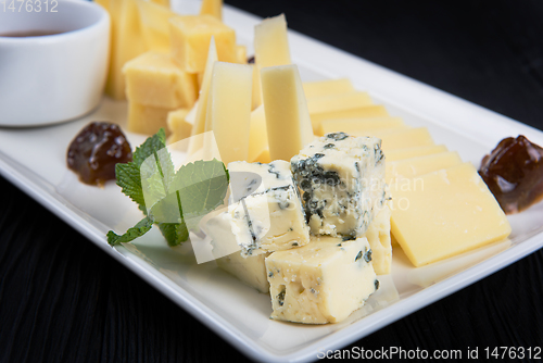 Image of Cheese Plate Closeup