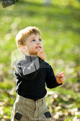 Image of boy in the park