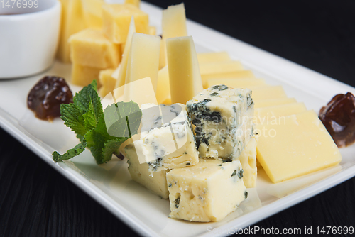 Image of Cheese Plate Closeup