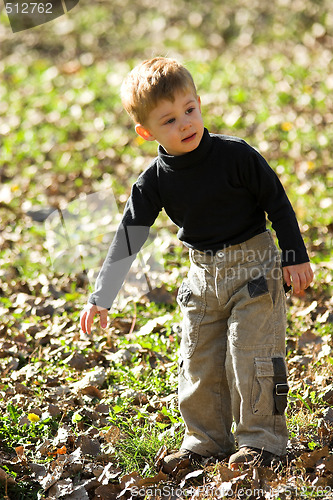 Image of boy in the park